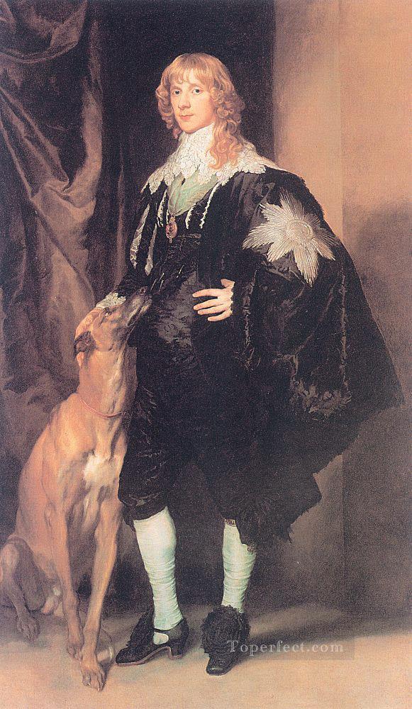 James Stuart Duke of Lennox and Richmond Baroque court painter Anthony van Dyck Oil Paintings